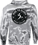 Tie-Dye Hoodies - Rise To Glory Invitational with Brody Malone 2027 (Black)