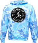 Tie-Dye Hoodies - Rise To Glory Invitational with Brody Malone 2027 (Black)