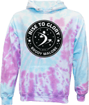 Tie-Dye Hoodies - Rise To Glory Invitational with Brody Malone 2027 (Black)