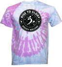 Tie-Dye Short Sleeves - Rise To Glory Invitational with Brody Malone 2027 (Black)