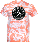 Tie-Dye Short Sleeves - Rise To Glory Invitational with Brody Malone 2027 (Black)