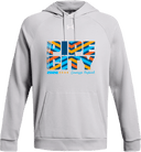 Under Armour Rival Fleece Hoodie - Back Pipe City Lacrosse Festival 2026 (Stripes, Light Version)
