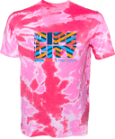 Under Armour Athletics Short Sleeve Tie-Dye - Back Pipe City Lacrosse Festival 2026 (Stripes, Light Version)