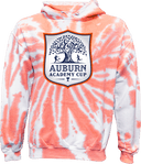 Tie-Dye Hoodies - Auburn Academy Cup 2026 (shield)