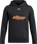 Under Armour Team Icon Fleece Hoodie - Naptown National Challenge 2026 (Wordmark - White)