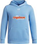 Under Armour Team Icon Fleece Hoodie - Naptown National Challenge 2026 (Wordmark - White)