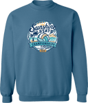 Crew Sweatshirt - Sunshine State Championships AAU Grand Prix 2026 (Volleyball centerpiece)