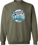 Crew Sweatshirt - Sunshine State Championships AAU Grand Prix 2026 (Volleyball centerpiece)
