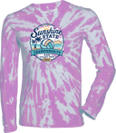 Tie-Dye Long Sleeves - Sunshine State Championships AAU Grand Prix 2026 (Volleyball centerpiece)