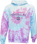 Tie-Dye Hoodies - Central PA Challenge 2026 (Collegiate Shield)