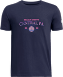 Under Armour Athletics Short Sleeve - Central PA Challenge 2026 (Collegiate Shield)