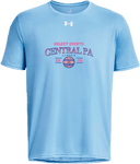 Under Armour Tech Team Short Sleeve - Central PA Challenge 2026 (Collegiate Shield)
