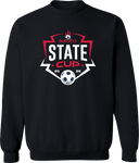 Crew Sweatshirt - USYS KY State Cup (w1/2) 2026 (White & Navy Main Logo)