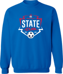 Crew Sweatshirt - USYS KY State Cup (w1/2) 2026 (White & Navy Main Logo)