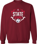 Crew Sweatshirt - USYS KY State Cup (w1/2) 2026 (White & Navy Main Logo)