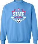 Crew Sweatshirt - USYS KY State Cup (w1/2) 2026 (White & Navy Main Logo)