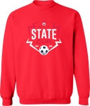 Crew Sweatshirt - USYS KY State Cup (w1/2) 2026 (White & Navy Main Logo)