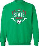 Crew Sweatshirt - USYS KY State Cup (w1/2) 2026 (White & Navy Main Logo)