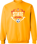 Crew Sweatshirt - USYS KY State Cup (w1/2) 2026 (White & Navy Main Logo)