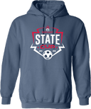 Hoodies - USYS KY State Cup (w1/2) 2026 (White & Navy Main Logo)