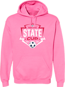 Hoodies - USYS KY State Cup (w1/2) 2026 (White & Navy Main Logo)