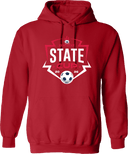 Hoodies - USYS KY State Cup (w1/2) 2026 (White & Navy Main Logo)