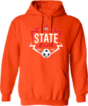 Hoodies - USYS KY State Cup (w1/2) 2026 (White & Navy Main Logo)