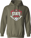 Hoodies - USYS KY State Cup (w1/2) 2026 (White & Navy Main Logo)