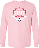 Long Sleeves - USYS KY State Cup (w1/2) 2026 (White & Navy Main Logo)