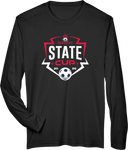 Performance Long Sleeves - USYS KY State Cup (w1/2) 2026 (White & Navy Main Logo)