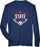 Performance Long Sleeves - USYS KY State Cup (w1/2) 2026 (White & Navy Main Logo)