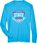 Performance Long Sleeves - USYS KY State Cup (w1/2) 2026 (White & Navy Main Logo)