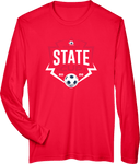 Performance Long Sleeves - USYS KY State Cup (w1/2) 2026 (White & Navy Main Logo)