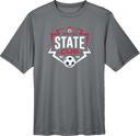 Performance Short Sleeves - USYS KY State Cup (w1/2) 2026 (White & Navy Main Logo)