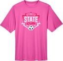 Performance Short Sleeves - USYS KY State Cup (w1/2) 2026 (White & Navy Main Logo)