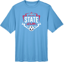 Performance Short Sleeves - USYS KY State Cup (w1/2) 2026 (White & Navy Main Logo)