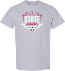 Short Sleeves - USYS KY State Cup (w1/2) 2026 (White & Navy Main Logo)