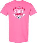 Short Sleeves - USYS KY State Cup (w1/2) 2026 (White & Navy Main Logo)