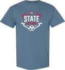 Short Sleeves - USYS KY State Cup (w1/2) 2026 (White & Navy Main Logo)