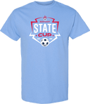Short Sleeves - USYS KY State Cup (w1/2) 2026 (White & Navy Main Logo)