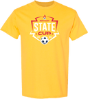 Short Sleeves - USYS KY State Cup (w1/2) 2026 (White & Navy Main Logo)