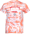 Tie-Dye Short Sleeves - USYS KY State Cup (w1/2) 2026 (White & Navy Main Logo)