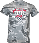 Tie-Dye Short Sleeves - USYS KY State Cup (w1/2) 2026 (White & Navy Main Logo)