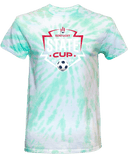 Tie-Dye Short Sleeves - USYS KY State Cup (w1/2) 2026 (White & Navy Main Logo)