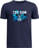 Under Armour Athletics Short Sleeve - FBU Top Gun 2026 (Paint Splatter)