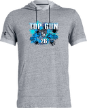 Under Armour Stadium Short Sleeve Hoodie - FBU Top Gun 2026 (Paint Splatter)