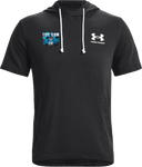 Under Armour Rival Terry Short-sleeve Hoodie - FBU Top Gun 2026 (Paint Splatter)