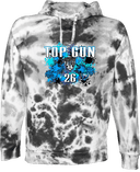Under Armour Rival Fleece Hoodie Tie-Dye - FBU Top Gun 2026 (Paint Splatter)