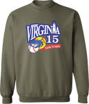 Crew Sweatshirt - District 15 Coach Pitch Tournament 2026 - Little League