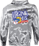 Tie-Dye Hoodies - District 15 Coach Pitch Tournament 2026 - Little League